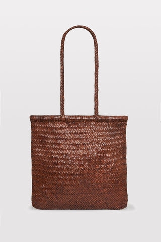 Bagu Woven Tan Tote