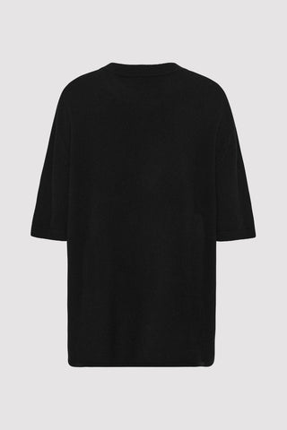 Cashmere Copain Black Tee