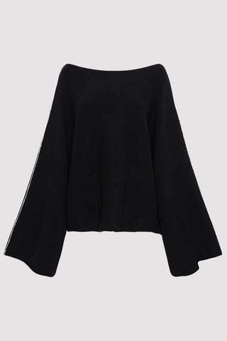 Contrast Bateau Jumper