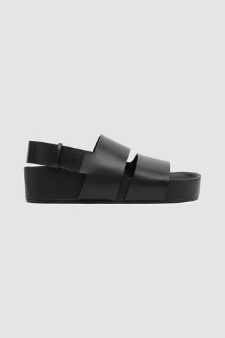 Double Strap Leather Sandal