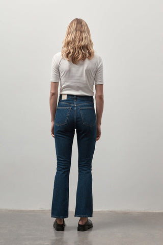 High Waist Indigo Jeans