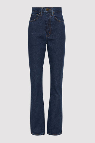 High Waist Indigo Jeans