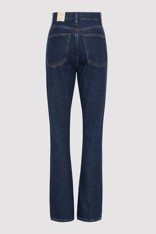 High Waist Indigo Jeans