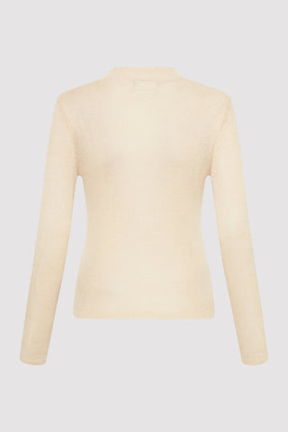 Long Sleeve High Neck Top